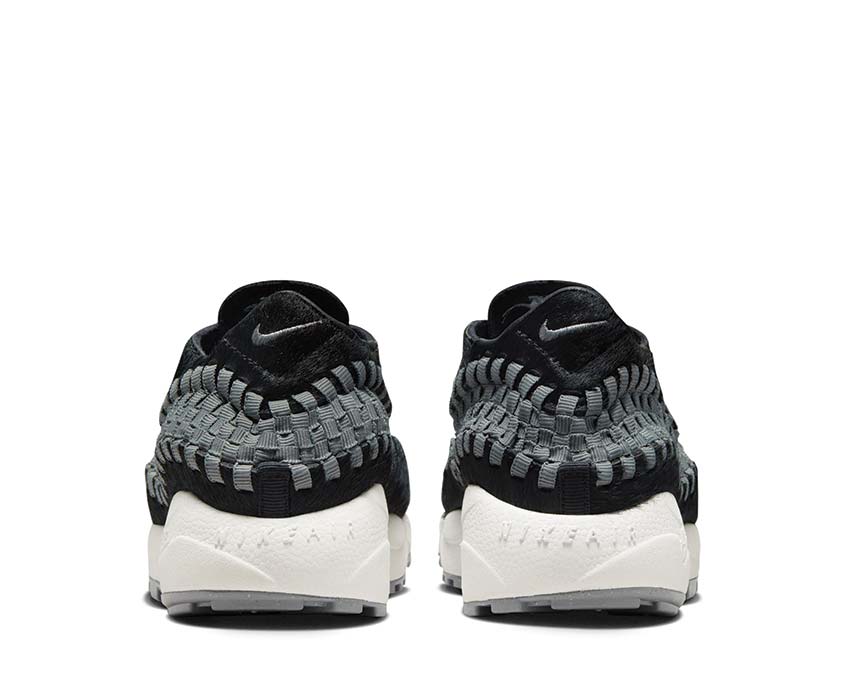 Nike Air Footscape Woven W Black Sohle — Air Footscape asymmetrische Dämpfung