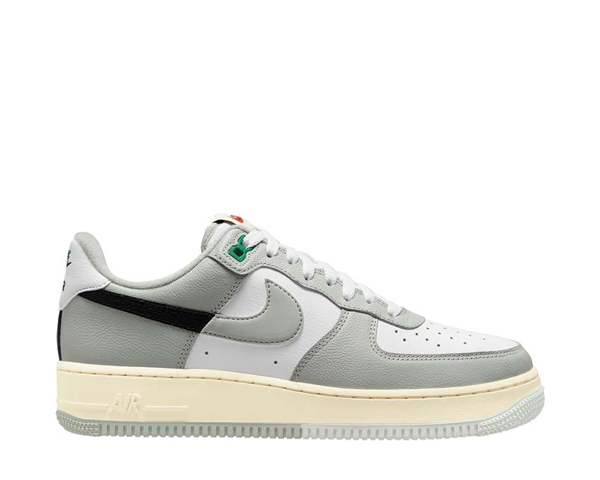 Nike Air Force 1 '07 LV8 Light Silver Black — Herren Sneaker LV8 Edition Leder