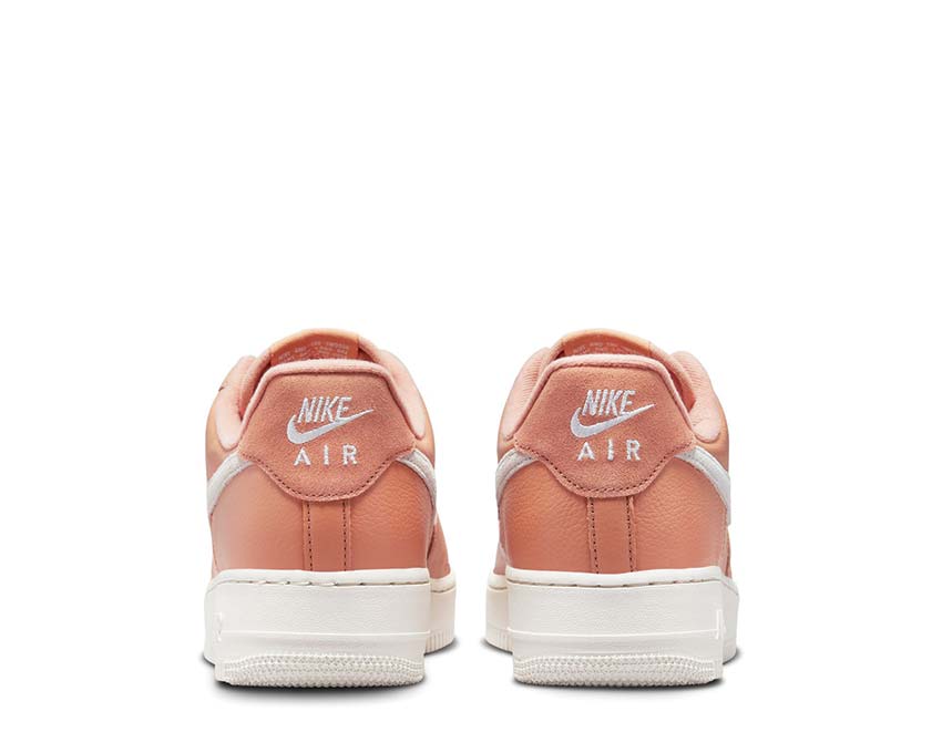 Nike Air Force 1 '07 LX Amber Brown semelle — amorti Air Force cuir Phantom