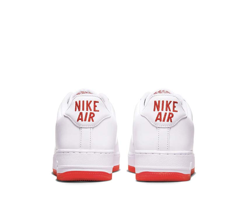 Nike Air Force 1 Low Retro White Sohle — Air Force Leder Dämpfung weiß