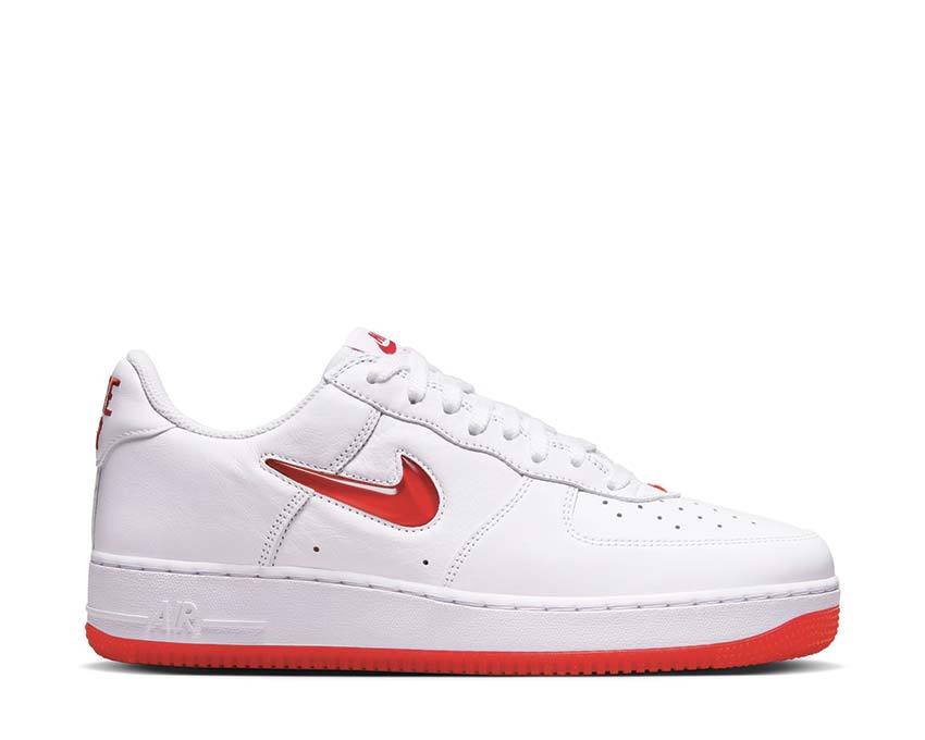 Nike Air Force 1 Low Retro White University Red — klassischer Herren Sneaker