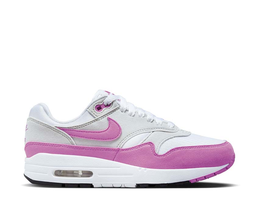 Nike Air Max 1 '87 Neutral Grey Fuchsia Dream — sneaker donna retrò Air