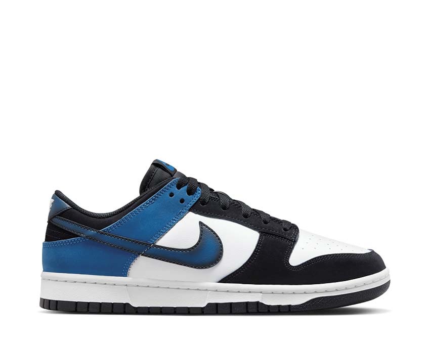 Nike Dunk Low Retro NAS Summit White Industrial Blue — sneaker homme édition NAS