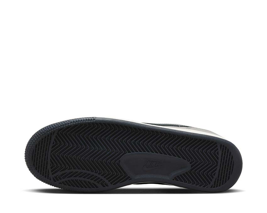 Nike Terminator Low Granite — Rückansicht Dark Obsidian Sail