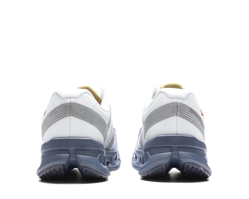On Cloudgo Suma Frost Metal détail — tige engineered mesh