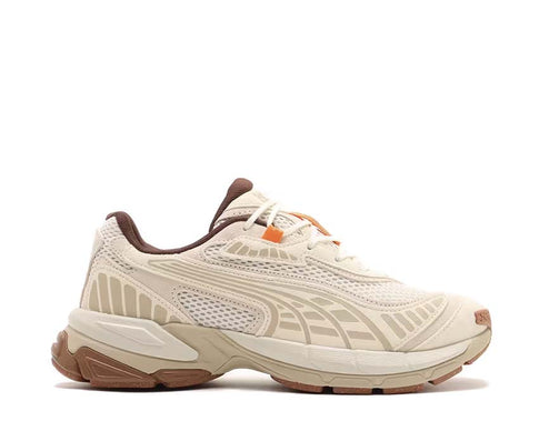 Puma Velophasis V002 Frosted Ivory Warm White — sneaker uomo running chunky collab PAM