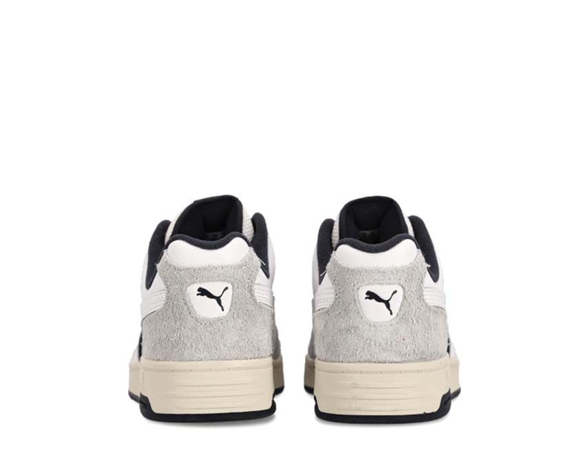 Puma Slipstream Lo Service Line White Navy Sohle — klassische flache Sohle