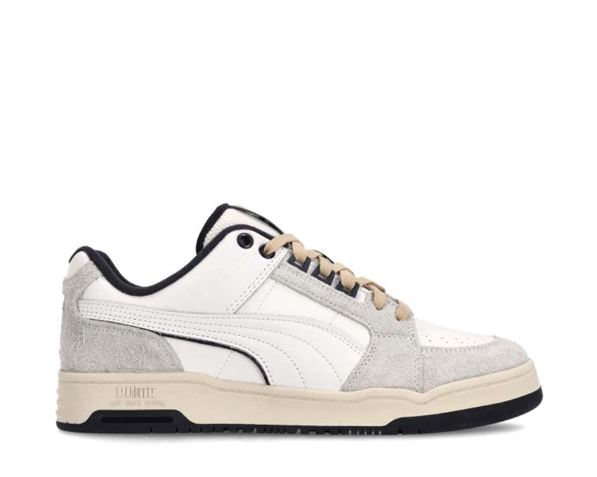 Puma Slipstream Lo Service Line White Navy — Herren-Sneaker Premium Leder