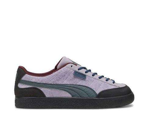 Puma Clyde Lavender Shock Ocean Tropic — sneaker homme cuir vintage collab PAM