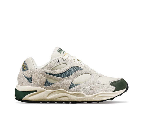 Saucony X Colour Plus Grid Shadow 2 Arctic Trek — Herren-Laufschuh atmungsaktives Mesh-Obermaterial