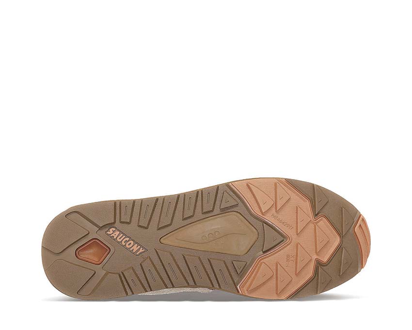 Saucony X Colour Plus Grid Shadow 2 Beach Ramble détail — matière premium