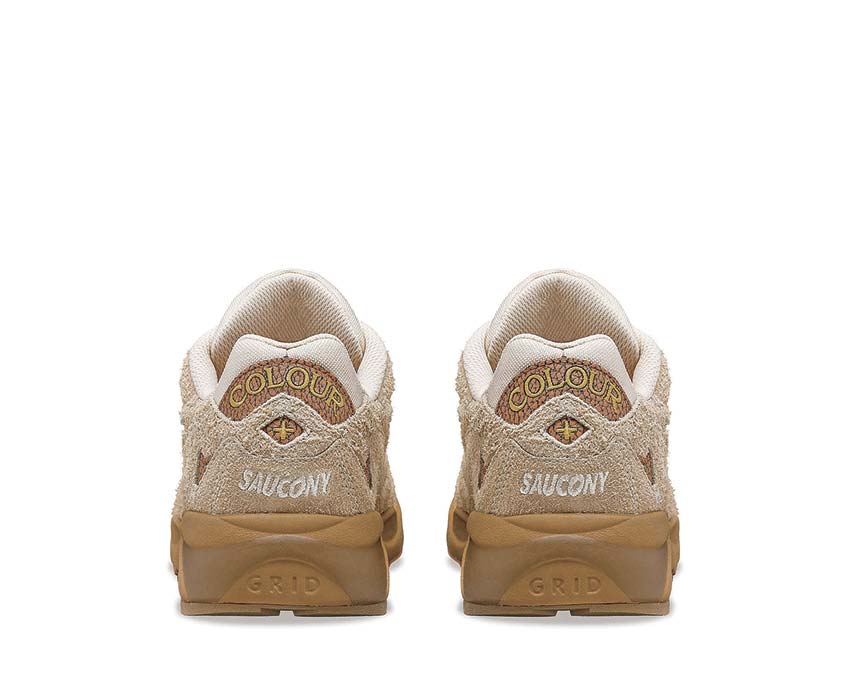 Saucony X Colour Plus Grid Shadow 2 Beach Ramble semelle — technologie ProGrid