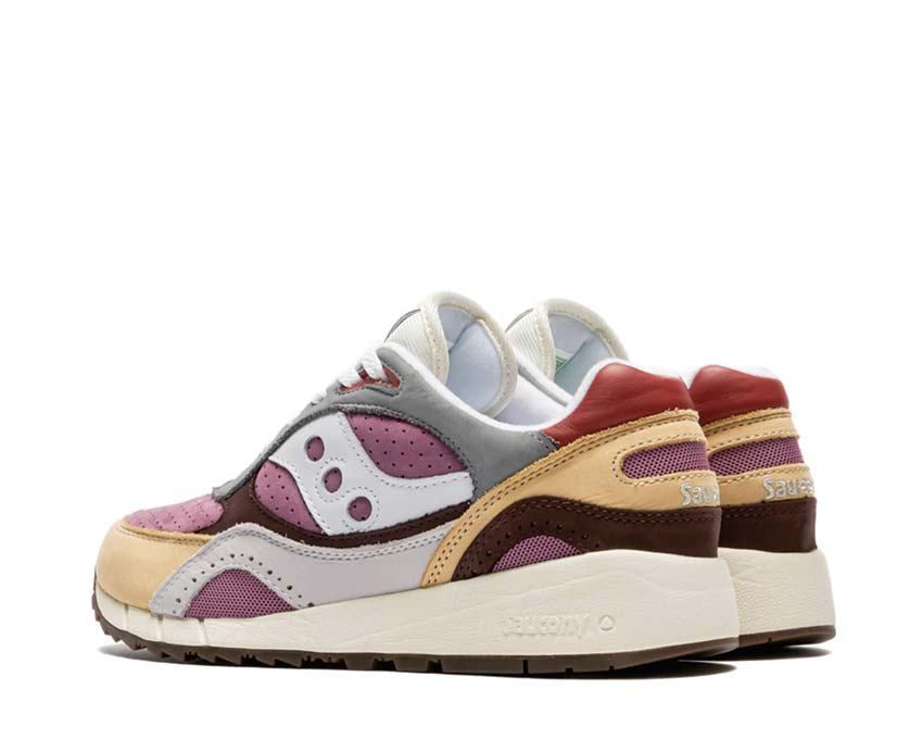 Saucony Shadow 6000 Purple Multi suela — tecnología ProGrid