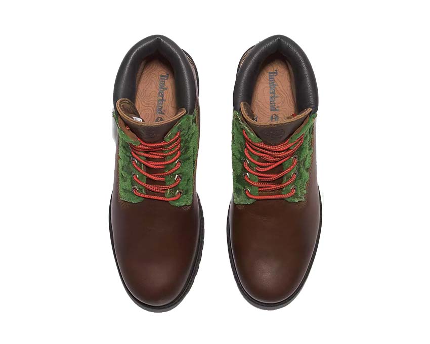 Timberland Heritage Black Pioneers 6 Inch Waterproof Brown Sohle — robuste EVA-Sohle