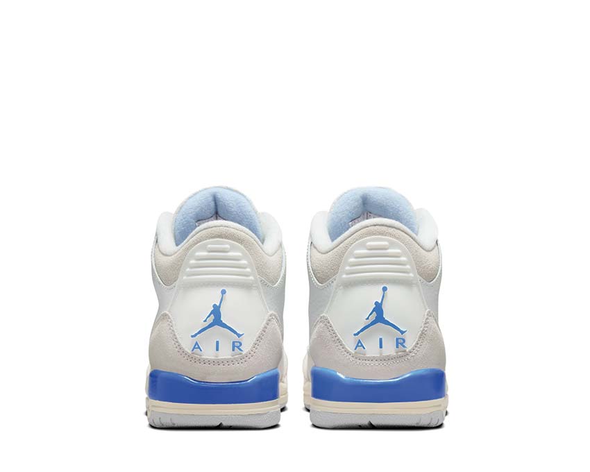 Air Jordan 3 Retro GS Lucky Shorts détail — mesh et suède Jordan 3 GS