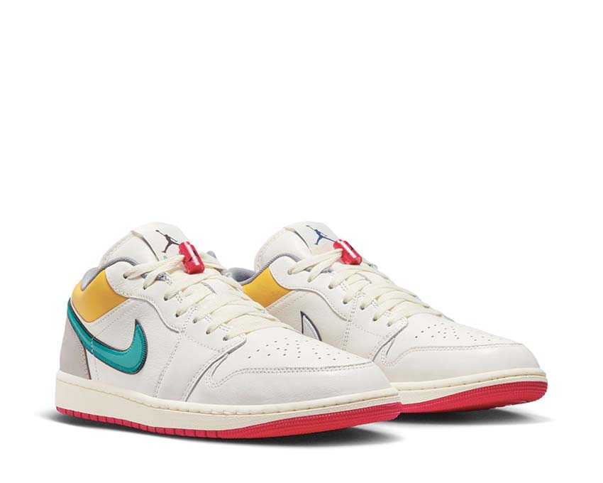 Jordan Air Jordan 1 Low Premium Sail Cashmere suela — suela de goma