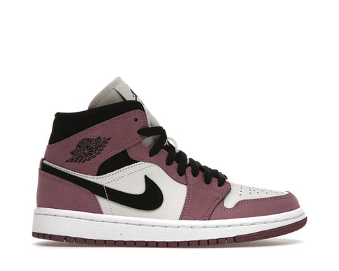 Air Jordan 1 Mid SE Light Mulberry — sneaker femme violet mulberry Jordan 1