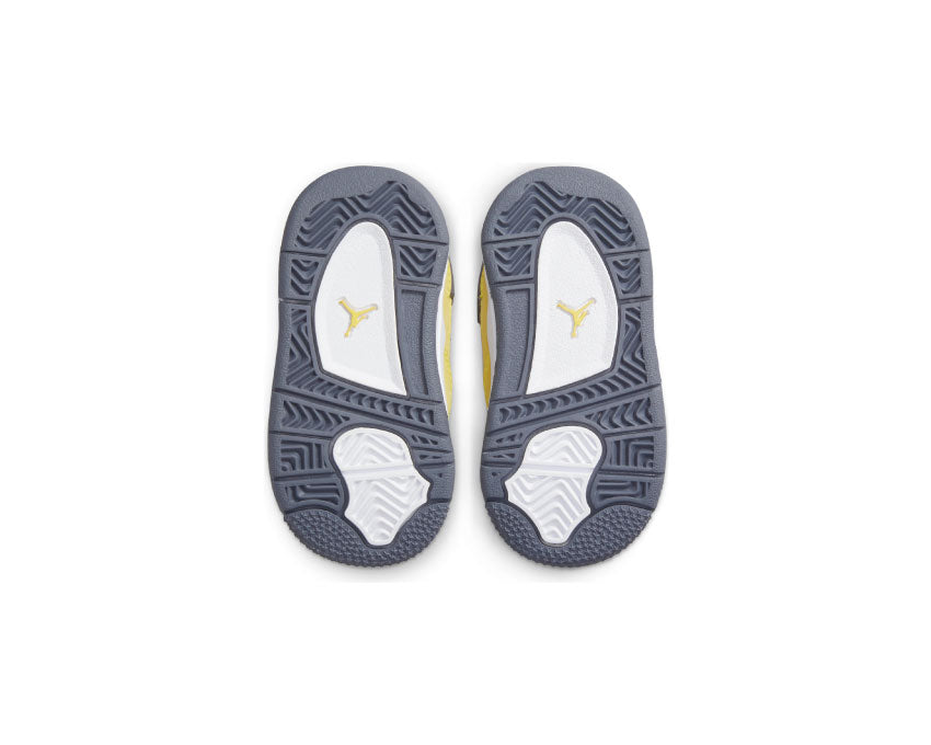 Jordan Air Jordan 4 Retro TD Tour Yellow — rear view kids