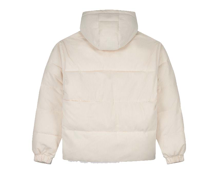 Arte Joey Corduroy Jacket Cream vue latérale — velours côtelé coupe droite