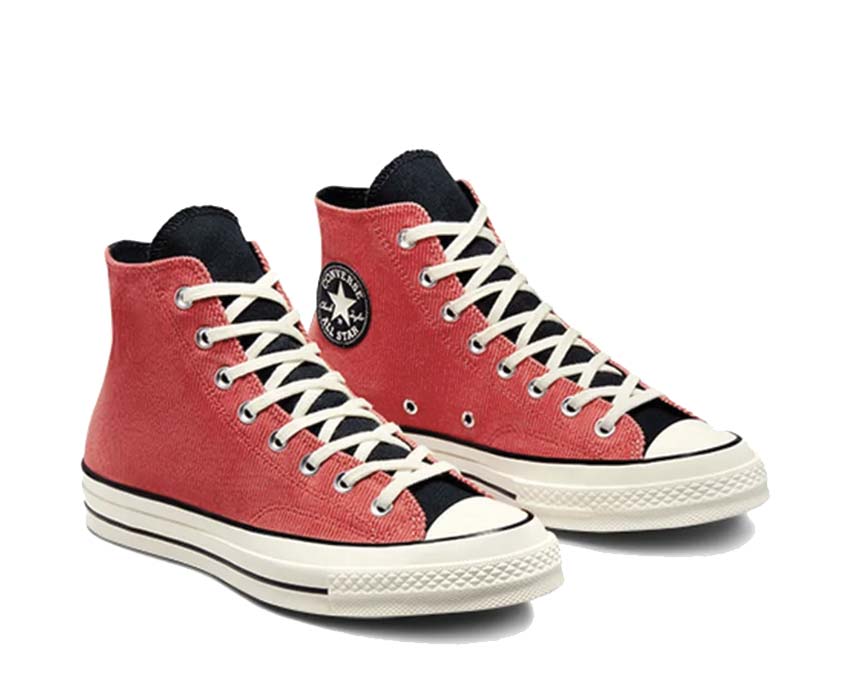 Converse Chuck 70 Hi Rhubarb Pie side view — colorful canvas original high top