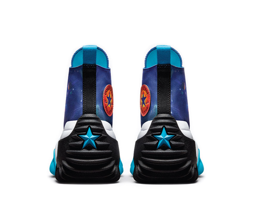 Converse x Space Jam Run Star Motion White/Red semelle — semelle étoile filante Run Star
