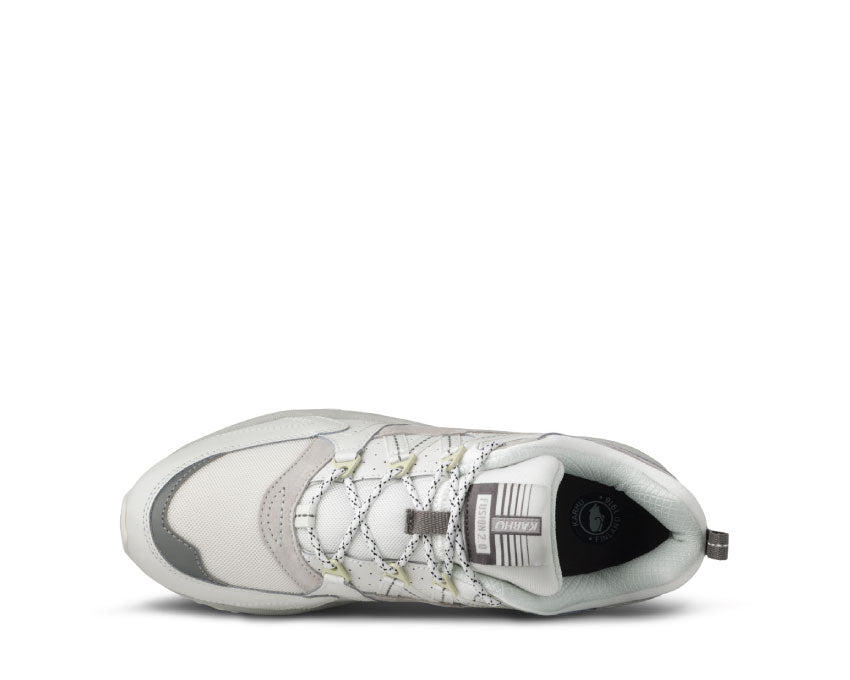 Karhu Fusion 2.0 Bright White Seitenansicht — Mesh atmungsaktiv