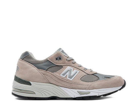 New Balance 991 Grigio Made in UK — sneaker donna scamosciato e mesh premium
