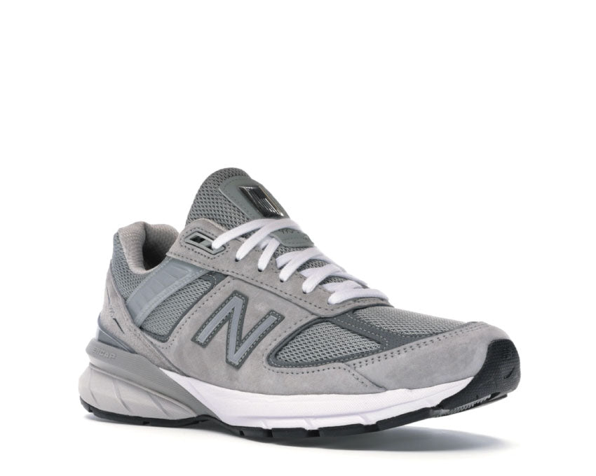 New Balance 990 GL5 Gris vue latérale — amorti ENCAP premium