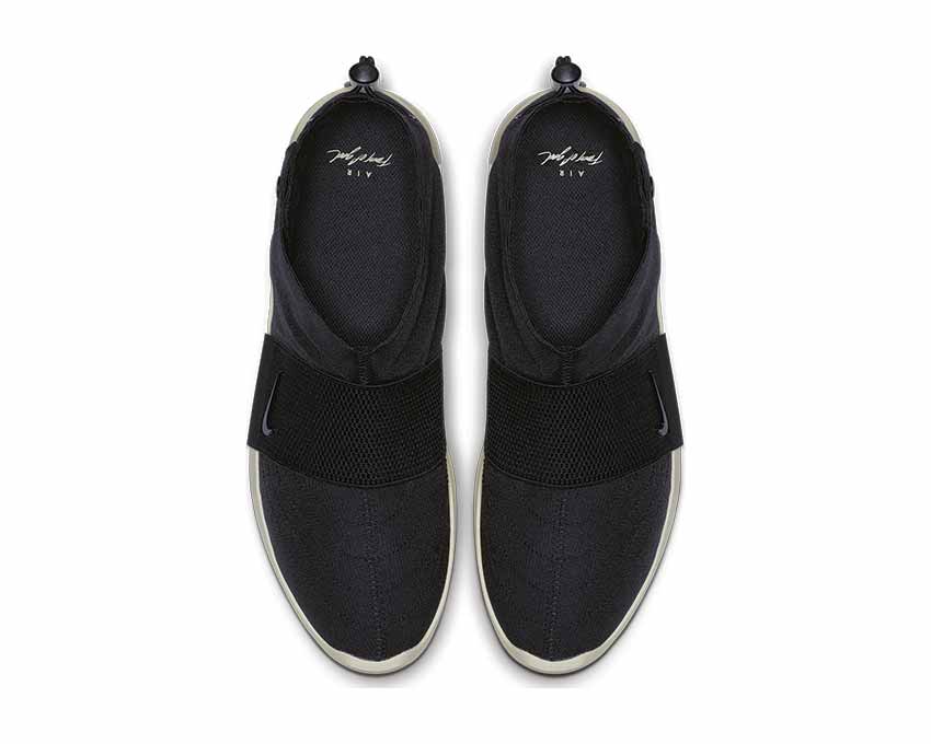 Nike Air Fear Of God Moc Black Detail — Stretch-Neopren-Obermaterial
