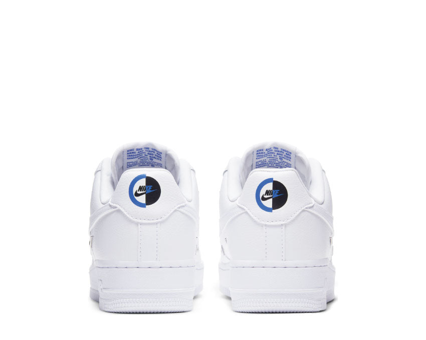 Nike Air Force 1 '07 LX W White Hyper Royal suola — Air-Sole bassa