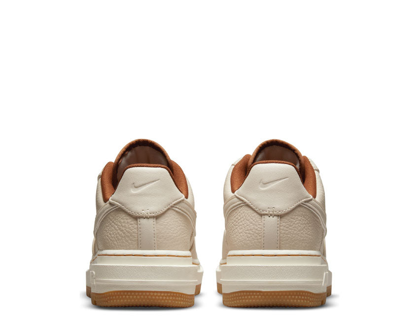 Nike Air Force 1 LUXE Pearl White Pale Ivory Sohle — elfenbein Air-Sole Cupsole