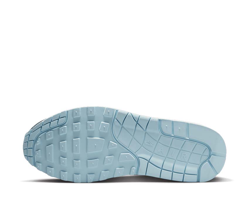 Nike Air Max 1 '87 Sail Celestine Blue — vista posteriore sneaker unisex