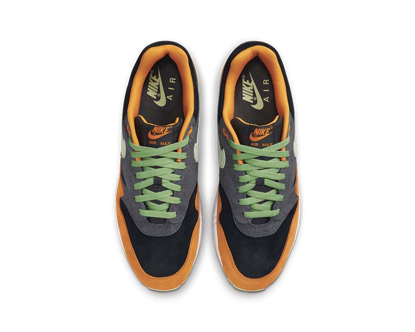Nike Air Max 1 Prm Anthracite Honeydew dettaglio — tomaia mesh pelle