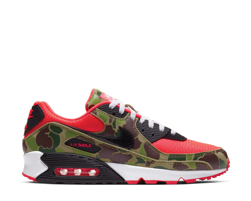 Nike Air Max 90 SP Infrared Reverse Duck Camo — Herren sneaker Sonderausgabe