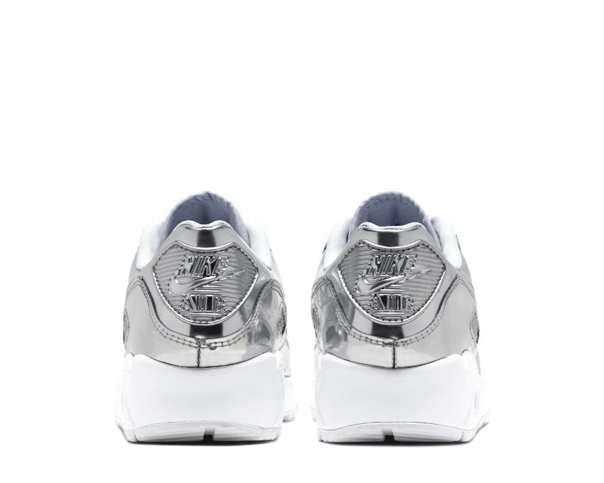 Nike Air Max 90 W SP Metallic Silver semelle — Air-Sole 270°