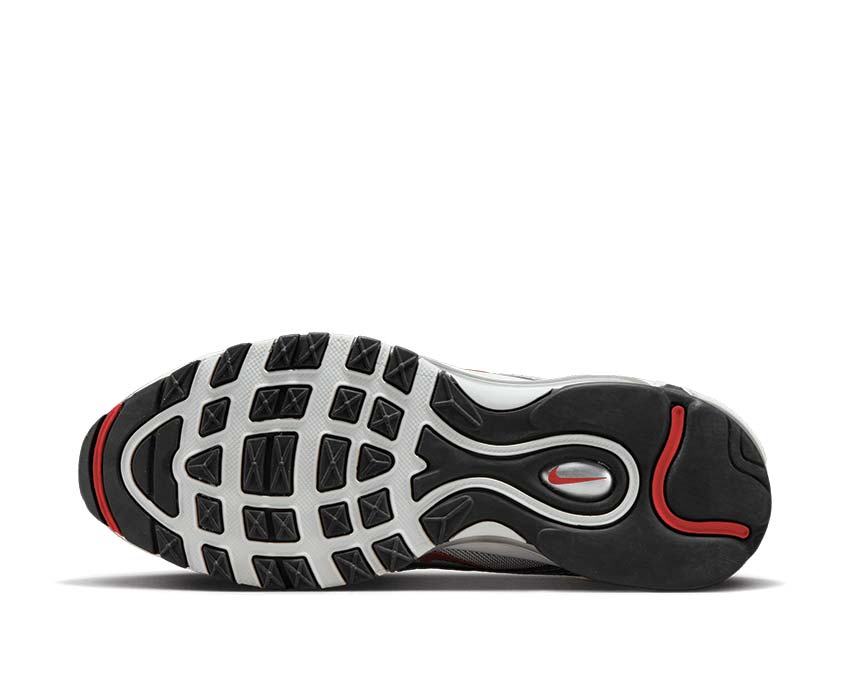 Nike Air Max 97 OG Wmns Metallic Silver Varsity Red White Black — vista dall'alto