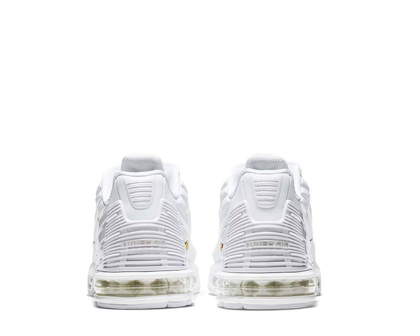 Nike Air Max Plus III White semelle — air tube périphérique