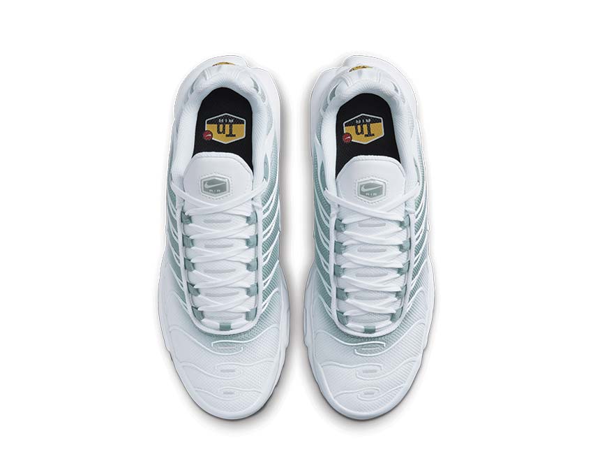 Nike Air Max Plus White Mica Green Black dettaglio — tomaia mesh