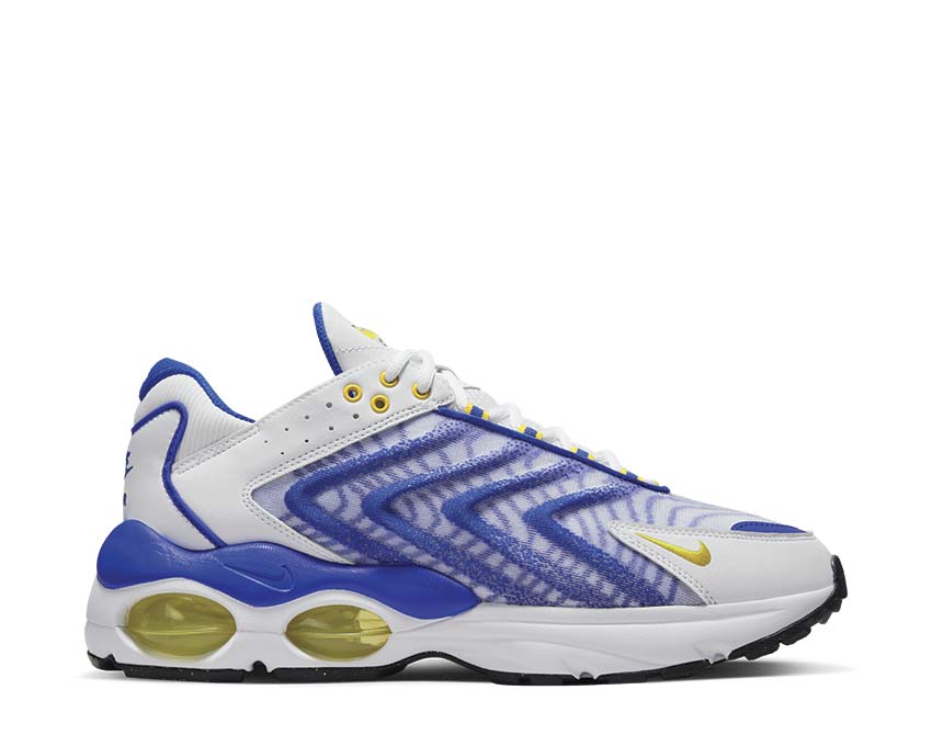 Nike Air Max TW White Speed Yellow Racer Blue Black — Herren Sneaker Air Max TW