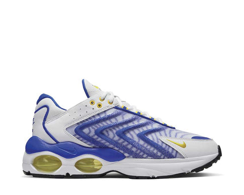 Nike Air Max TW White Speed Yellow Racer Blue Black — Herren Sneaker Air Max TW