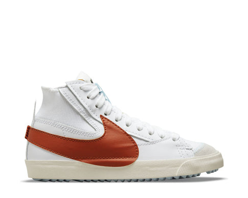 Nike Blazer Mid '77 Jumbo White Dark Russet — Sneaker Herren hoher Schaft Vintage