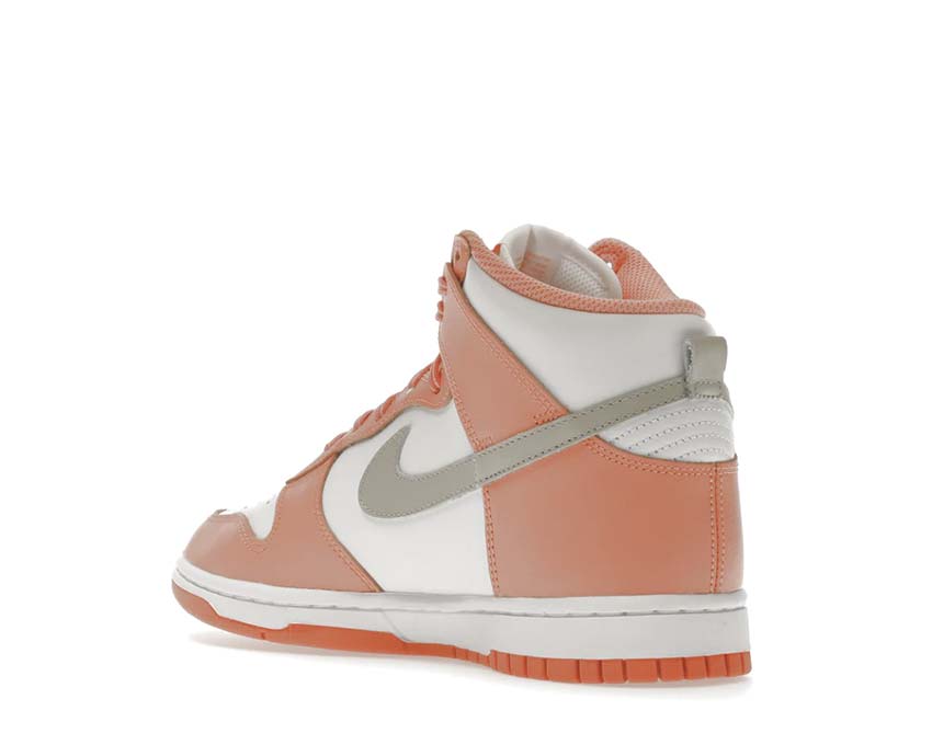 Nike Dunk High W Crimson Tint LT Iron Ore Sohle — hohe Dunk-Sohle