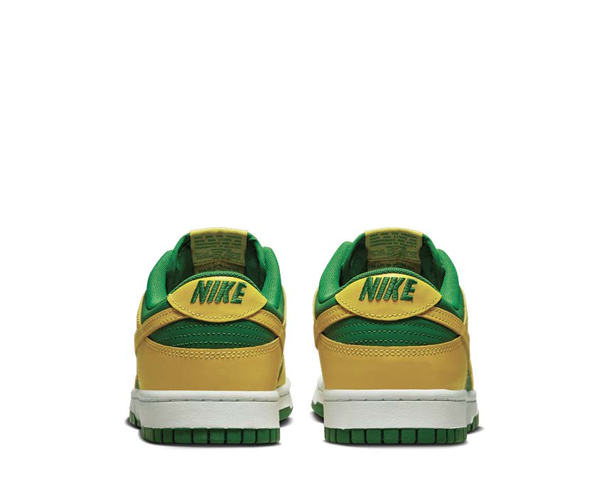 Nike Dunk Low BTTYS Apple Green Yellow semelle — semelle Dunk Low blanche