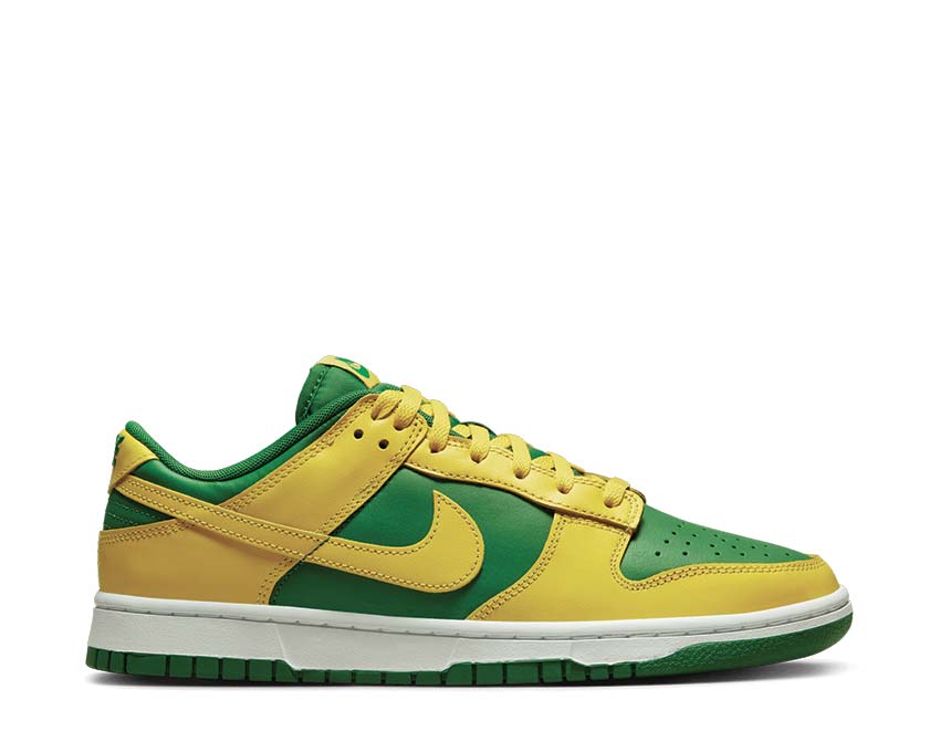 Nike Dunk Low BTTYS Apple Green Yellow — sneaker homme coloris vif vert jaune