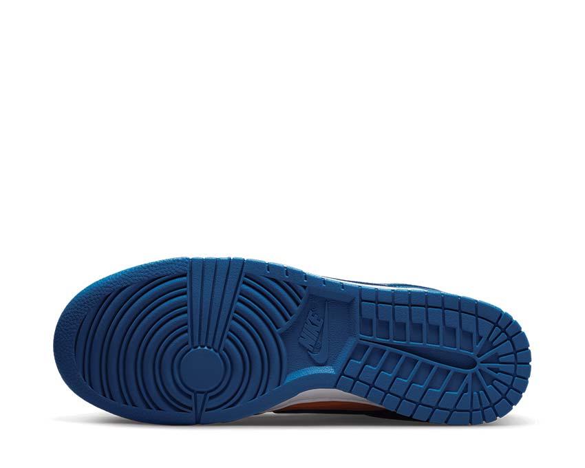 Nike Dunk Low Retro UCLA Blue Jay University Gold — vista superior
