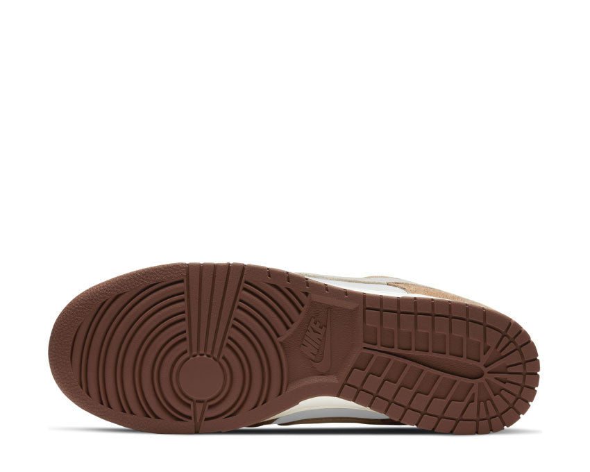 Nike Dunk Low Retro Premium Curry Sail — vue de face coloris automnal