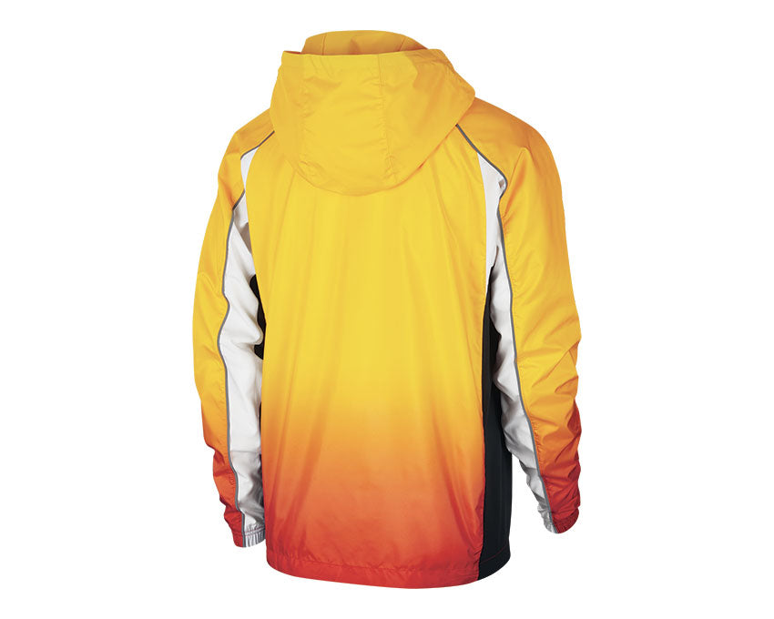 Nike NRG TN Track Jacket HD Orange détail — tissu technique orange HD