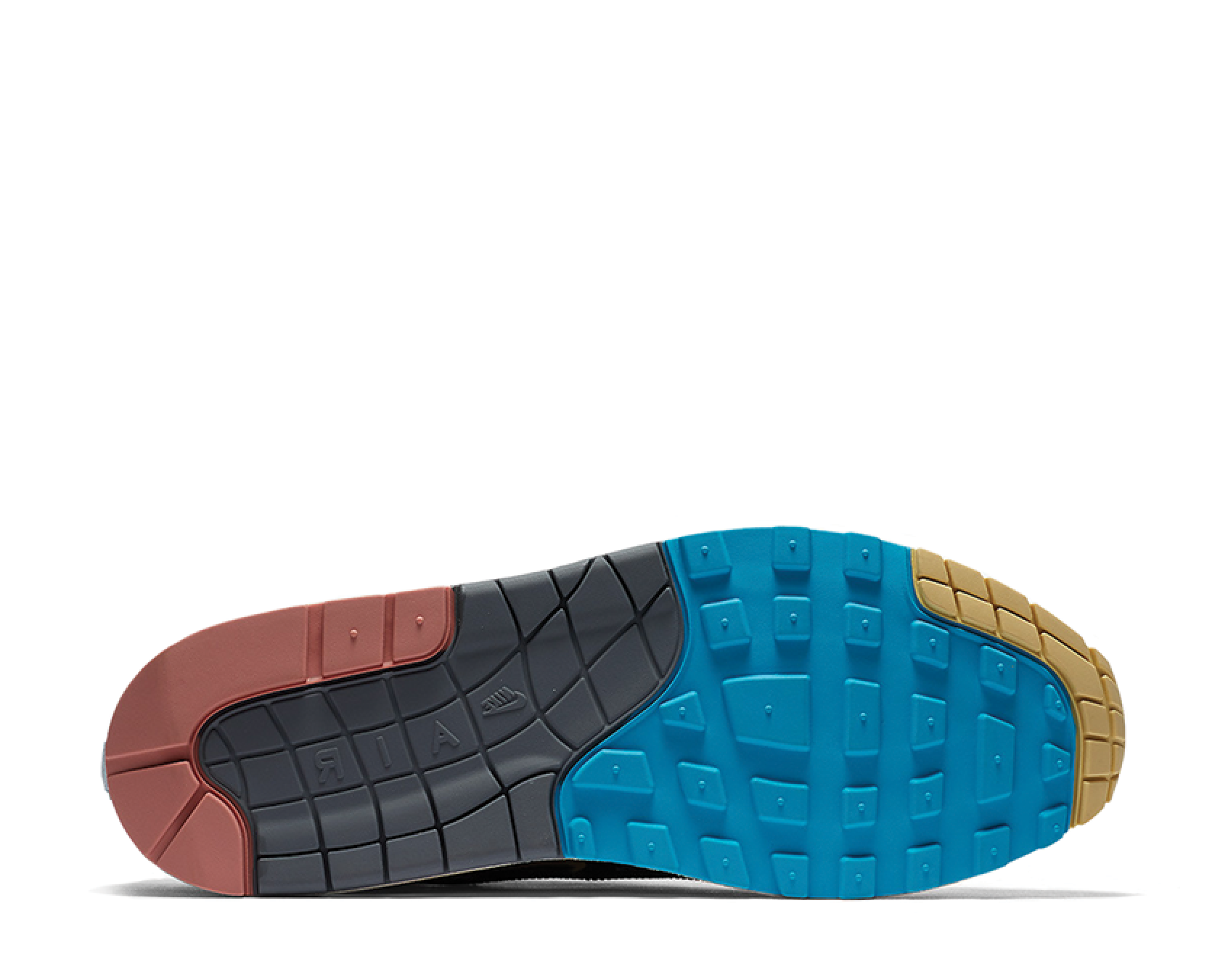 Nike Air Max 1/97 VF Sean Wotherspoon Detail — bunter Samt-Schaft