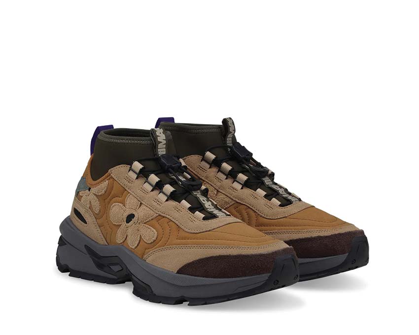 Puma Nano RDR PAM Black vue latérale — mesh technique et overlays