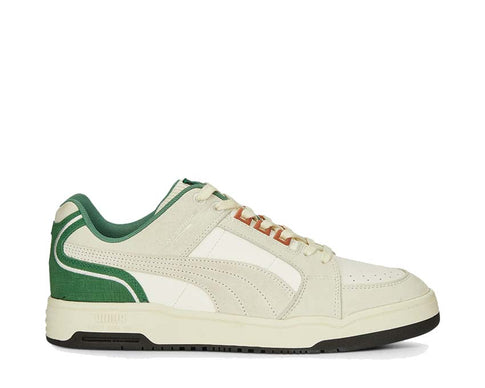 Puma Slipstream Lo Fast Green Warm White Spring Lavender — Herren-Sneaker Pastell